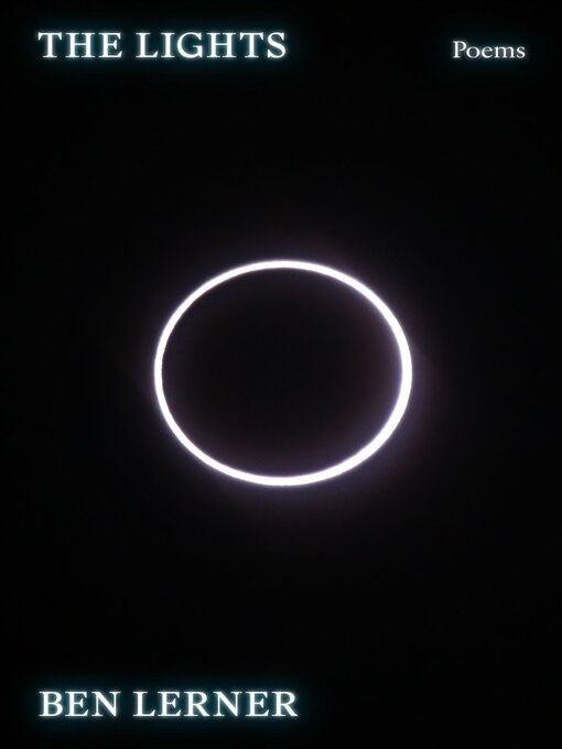 Title details for The Lights by Ben Lerner - Available